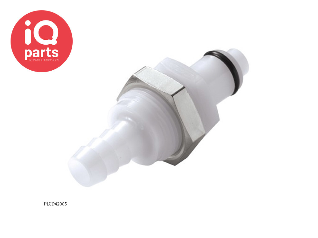 CPC PLC42005 / PLCD42005 | Stecker | Plattenmontage | Schlauchanschluss 7,9 mm