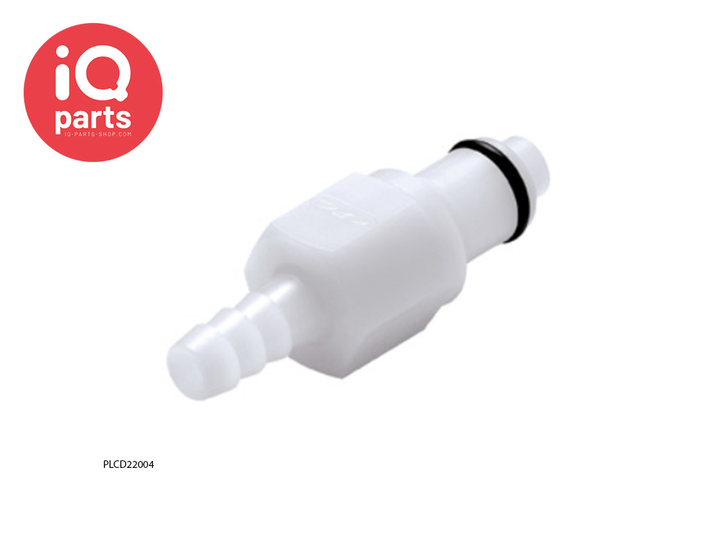 CPC PLC22004 / PLCD22004 | Coupling Insert | Acetal | Hose barb 6,4 mm (1/4")