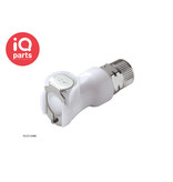 CPC CPC - PLC130M8 / PLCD130M8 | Coupling body | Acetal | PTF Nut 8,0 mm OD / 6,0 mm ID