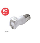 CPC CPC - PLC130M10 / PLCD130M10 | Coupling body | Acetal | PTF Nut 10,0 mm OD / 8,0 mm ID