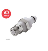 CPC CPC - PLC400M8 / PLCD400M8 | Coupling Insert | Panel Mount | PTF Nut 8,0 mm OD / 6,0 mm ID