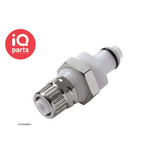 CPC CPC - PLC400M10 / PLCD400M10 | Coupling Insert | Panel Mount | PTF Nut 10,0 mm OD / 8,0 mm ID