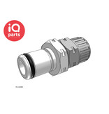 CPC CPC - PLC200M8 / PLCD200M8 | Stecker | Acetal | PTF Klemmring 8,0 mm OD / 6,0 mm ID