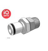 CPC CPC - PLC20006 / PLCD20006| Coupling Insert | Acetal | PTF Nut 9,5 mm (3/8") OD / 6,4 mm (0.25") ID