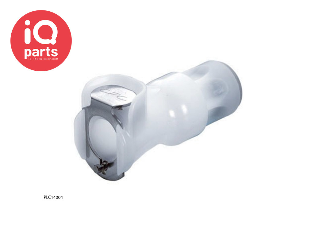 CPC PLC14004 / PLCD14004 | Coupling body | Acetal | 6,4 mm (1/4")  OD JG®