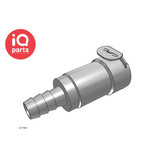 CPC CPC - LC17005 / LCD17005 | Coupling Body | Chrome-plated brass | Hose barb 7,9 mm (5/16")