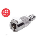 CPC CPC - LC17006 / LCD17006 | Coupling Body | Chrome-plated brass | Hose barb 9,5 mm (3/8")