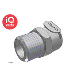 CPC CPC - LC10006 / LCD10006 | Coupling Body | Chrome-plated brass | 3/8" NPT Pipe Thread