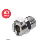 CPC CPC - LC10006BSPT / LCD10006BSPT | Coupling Body | Chrome-plated brass | 3/8" BSPT Pipe Thread