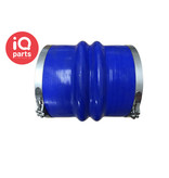 IQ-Parts IQP - Silicone Hump hose | double Hump | for wet exhaust marine engines