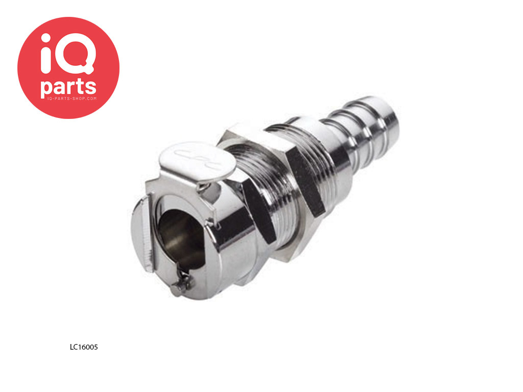 CPC LC16005 / LCD16005 | Coupling Body | Panel mount | Hose barb 7,9 mm (5/16")