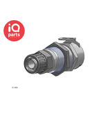 CPC CPC - LC12006 / LCD12006 | Coupling Body | Panel mount | PTF Nut 9,5 mm (3/8") OD / 6,4 mm (0.25") ID