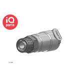 CPC CPC - LC13006 / LCD13006 | Coupling Body | Chrome-plated brass | PTF Nut 9,5 mm (3/8") OD / 6,4 mm (0.25") ID