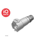 CPC CPC - LC13006 / LCD13006 | Coupling Body | Chrome-plated brass | PTF Nut 9,5 mm (3/8") OD / 6,4 mm (0.25") ID