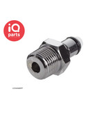 CPC CPC - LC24006BSPT / LCD24006BSPT | Coupling Insert | Chrome-plated brass | 3/8" BSPT Pipe Thread