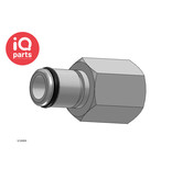 CPC CPC - LC26004 / LCD26004 | Coupling Insert | Chrome-plated brass | 1/4" NPT female Thread