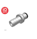 CPC CPC - LC22006 / LCD22006 | Coupling Insert | Chrome-plated brass | Hose barb 9,5 mm (3/8")