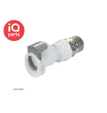 CPC CPC - APC130M8SH / APCD130M8SH | Coupling Body | Acetal | PTF Nut 8,0 mm OD / 6,0 mm ID