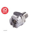 CPC CPC - MC1002BSPT / MCD1002BSPT | Coupling Body | Chrome-plated brass | 1/8" BSPT Pipe Thread