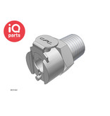 CPC CPC - MC1004 / MCD1004 | Snelkoppeling | Verchroomd messing | 1/4" NPT buitendraad