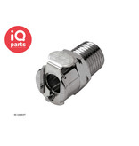 CPC CPC - MC1004BSPT / MCD1004BSPT | Coupling Body | Chrome-plated brass | 1/4" BSPT Pipe Thread