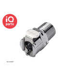 CPC CPC - MC1004BSPT / MCD1004BSPT | Coupling Body | Chrome-plated brass | 1/4" BSPT Pipe Thread