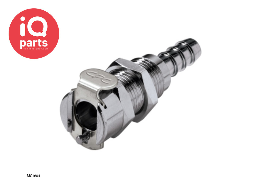 CPC MC1604 / MCD1604 | Kupplung | Plattenmontage | Schlauchanschluss 6,4 mm