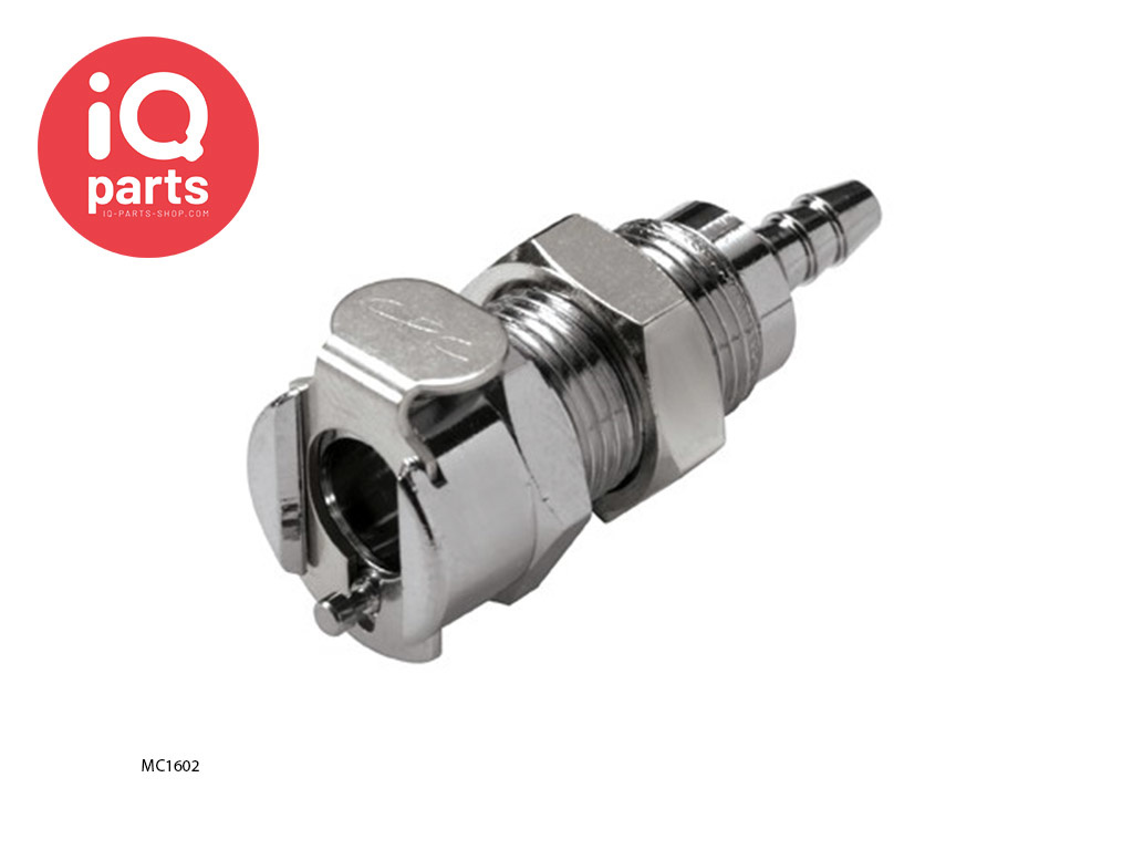 CPC MC1602 / MCD1602 | Coupling Body | Panel mount | Hose barb 3,2 mm (1/8")