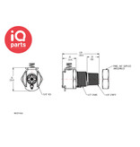 CPC CPC - MC1502 / MCD1502 | Coupling Body | Panel mount | Male thread 1/8" NPT