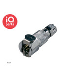 CPC CPC - MC1304 / MCD1304 | Coupling Body | Chrome-plated brass | PTF Nut 6,4 mm (1/4") OD / 4,3 mm (.17") ID