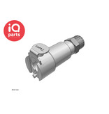 CPC CPC - MC1304 / MCD1304 | Coupling Body | Chrome-plated brass | PTF Nut 6,4 mm (1/4") OD / 4,3 mm (.17") ID