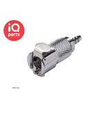 CPC CPC - MC1702 / MCD1702 | Coupling Body | Chrome-plated brass | Hose barb 3,2 mm (1/8")