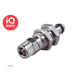 CPC CPC - MC4004 / MCD4004 | Coupling Insert | Panel mount | PTF Nut 6,4 mm (1/4") OD / 4,3 mm (.17") ID