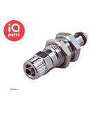 CPC CPC - MC4004 / MCD4004 | Coupling Insert | Panel mount | PTF Nut 6,4 mm (1/4") OD / 4,3 mm (.17") ID