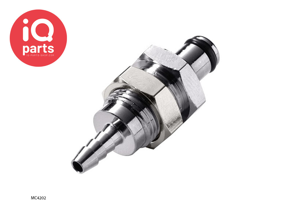 CPC MC4202 / MCD4202 | Coupling Insert | Panel mount | Hose barb 3,2 mm (1/8")