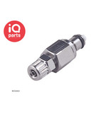 CPC CPC - MC20025 / MCD20025 | Coupling Insert | Chrome-plated brass | PTF Nut 4,0 mm (5/32") OD / 2,5 mm (.10") ID