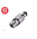 CPC CPC - MC2004 / MCD2004 | Coupling Insert | Chrome-plated brass | PTF Nut 6,4 mm (1/4") OD / 4,3 mm (.17") ID