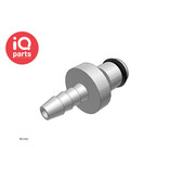 CPC CPC - MC2202 / MCD2202 | Coupling Insert | Chrome-plated brass | Hose barb 3,2 mm (1/8")