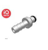 CPC CPC - MC2204 / MCD2204 | Coupling Insert | Chrome-plated brass | Hose barb 6,4 mm (1/4")