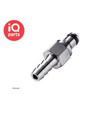 CPC CPC - MC2204 / MCD2204 | Stecker | Messing verchromt | Schlauchanschluss 6,4 mm