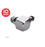 CPC CPC - MC2104 / MCD2104 | Elbow Coupling Insert | Chrome-plated brass | PTF Nut 6,4 mm (1/4") OD / 4,3 mm (.17") ID