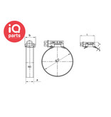 Mikalor Mikalor ASFA-High Torque hose clamp | 16 mm | W3