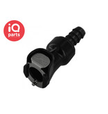 CPC CPC - PLCD17005VMBLK | Coupling body Black | Acetal | Hose barb  7,5 - 8 mm