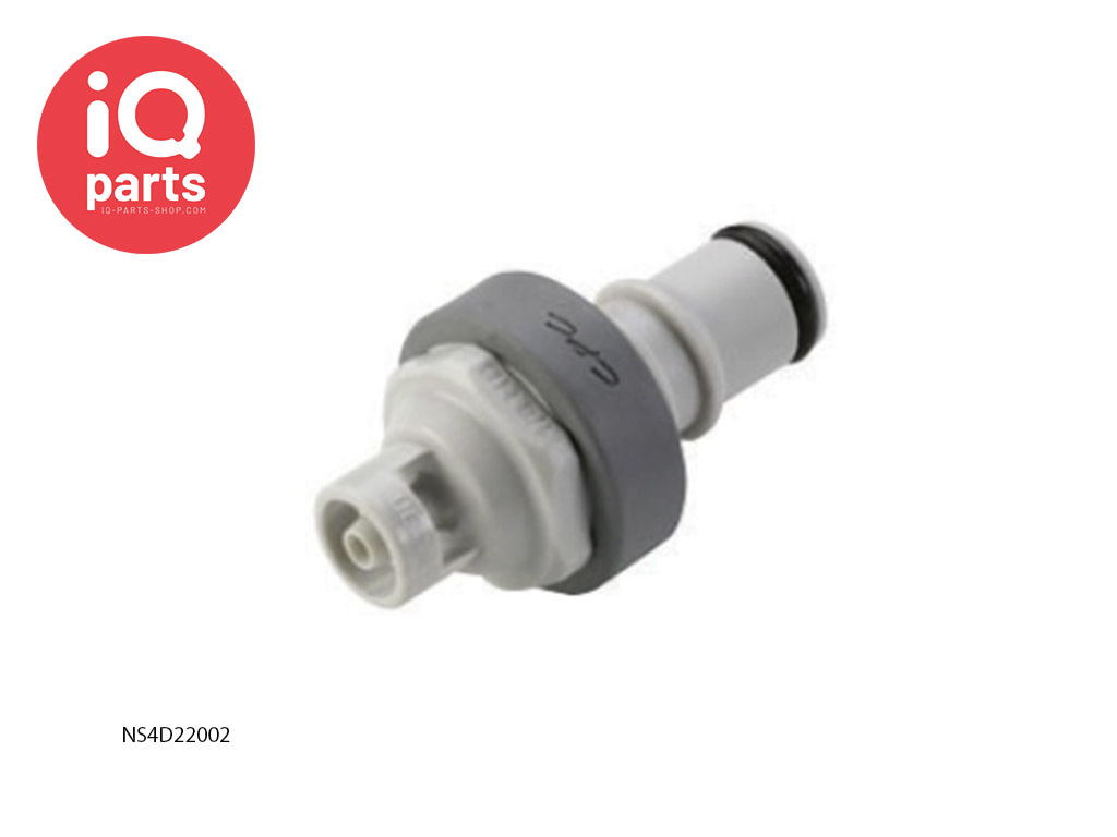 NS4D22002 / NS4D2200206 | NS4 Stecker | Schlauchanschluß 3,2 mm