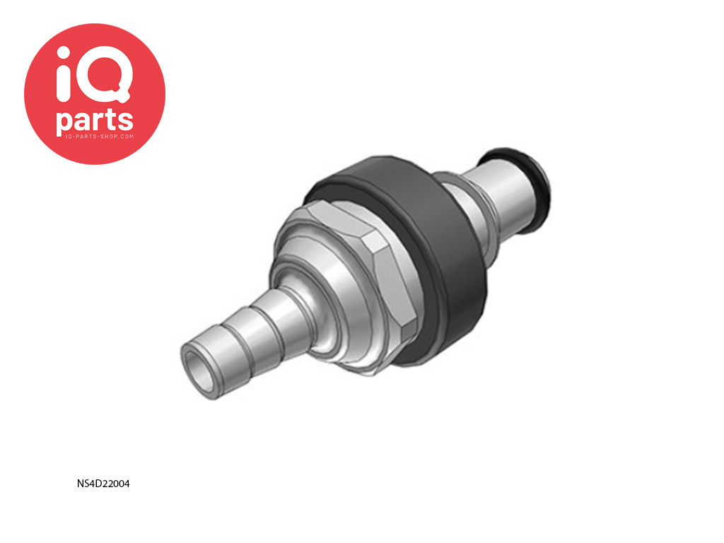 CPC NS4D22004 / NS4D2200406 | NS4 Coupling insert | Hose barb 6,4 mm (1/4")
