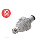 CPC CPC - NS4D40004 | NS4 Stecker | Plattenmontage | PTF Klemmring 6,4 mm AD / 4,3 mm ID