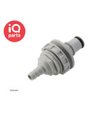 CPC CPC - NS4D42004 / NS4D4200406 | NS4 Coupling insert | Panel mount | Hose barb 6,4 mm (1/4")