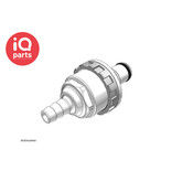 CPC CPC - NS4D42004 / NS4D4200406 | NS4 Coupling insert | Panel mount | Hose barb 6,4 mm (1/4")