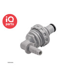 CPC CPC - NS4D43004 | NS4 Coupling insert | Panel mount | Hose barb elbow 6,4 mm (1/4")