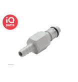 CPC CPC - EFC22412 / EFCD22412 | In-line Coupling Insert | Polypropylene | Hose barb 6,4 mm (1/4")